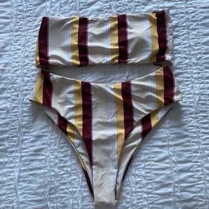 Zaful High-Rise Bikini Set